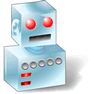 Robot with Shadow icon