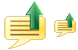 Send message icons