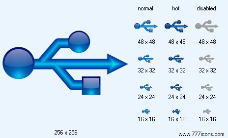 USB Connection Icon Images