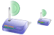 Wireless modem SH icons