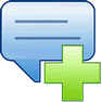 Add Comment V2 icon