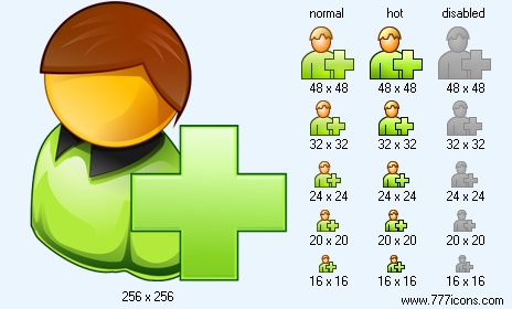 Add User V7 Icon Images