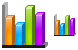 Bar chart v3 icon