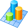 Bar Chart V5 icon