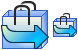 Check out bag v1 icon