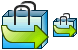 Check out bag v11 icon