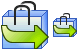 Check out bag v2 icon