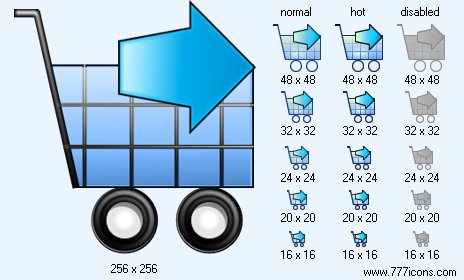 Check Out Cart V1 Icon Images