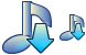 Download music v1 icons