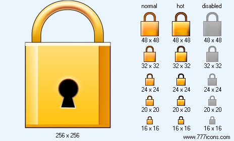 Lock V3 Icon Images