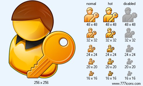 Login V8 Icon Images