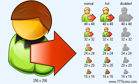 Logout V7 Icon Images