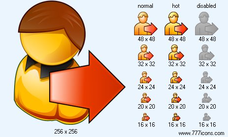 Logout V8 Icon Images
