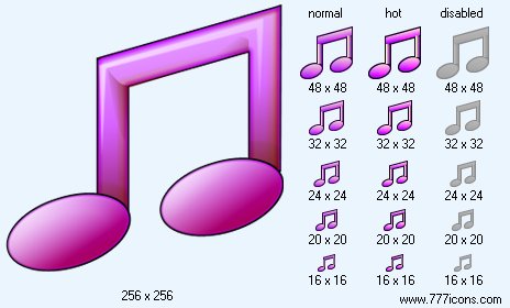 Music V5 Icon Images