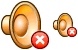 No sound v3 icons