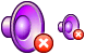 No sound v5 icons