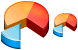 Pie chart v4 icon