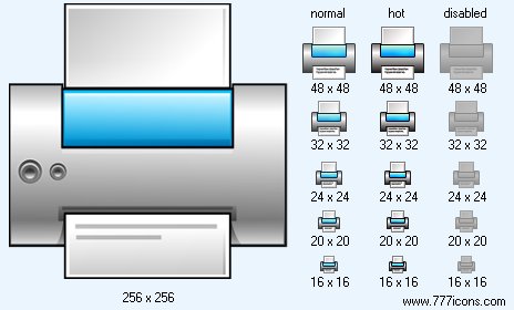 Print V1 Icon Images