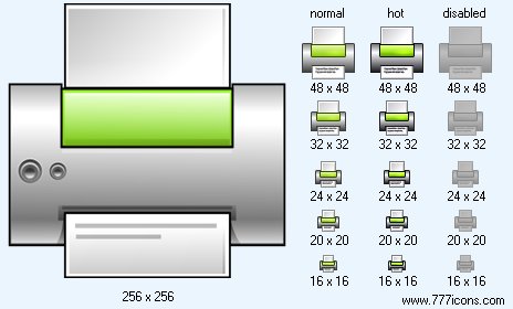 Print V2 Icon Images