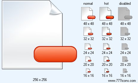 Remove Page V4 Icon Images
