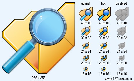 Search Folder V1 Icon Images