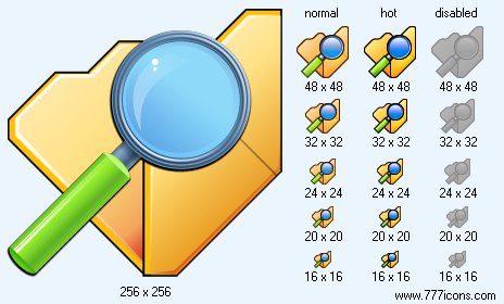 Search Folder V2 Icon Images