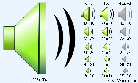 Sound Volume V2 Icon Images