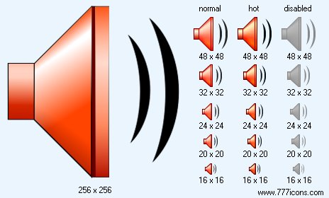 Sound Volume V4 Icon Images