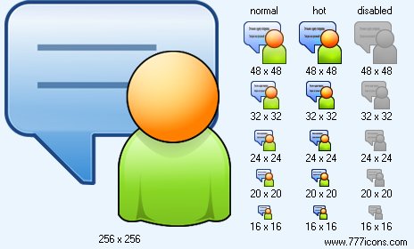 User Comment V2 Icon Images