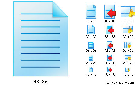 Paper Icon Library