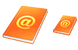 E-mail book icons