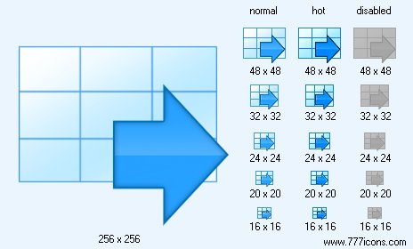 Export Table Icon Images
