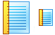 Vertical page ruler