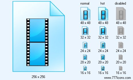Video Document Icon Images