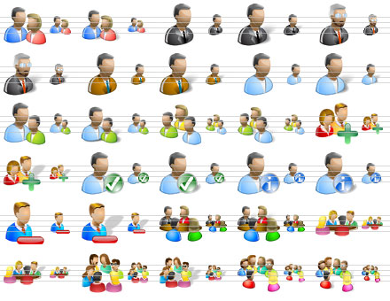 Windows 7 Personen Icons für Vista 2013.1 full