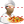 Pizza man icon