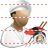 Japanese cook icon