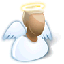 Angel with Shadow icon