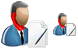 Businessman SH icons