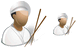 Chinese cook SH icons