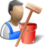 Cleaner with Shadow icon