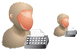 Clever monkey icons