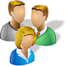 Client Group with Shadow icon