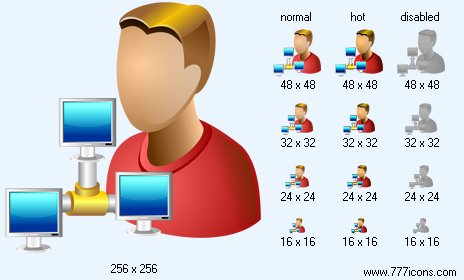 Computer Administrator Icon Images