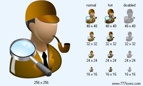 Detective Icon Images