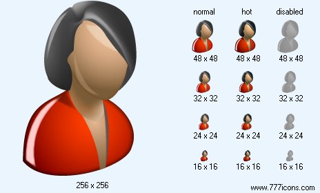 Female Profile Icon Images