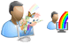 Graphic designer SH icons