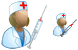 Immunologist icons