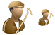 Jockey icons