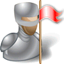 Knight with Shadow icon